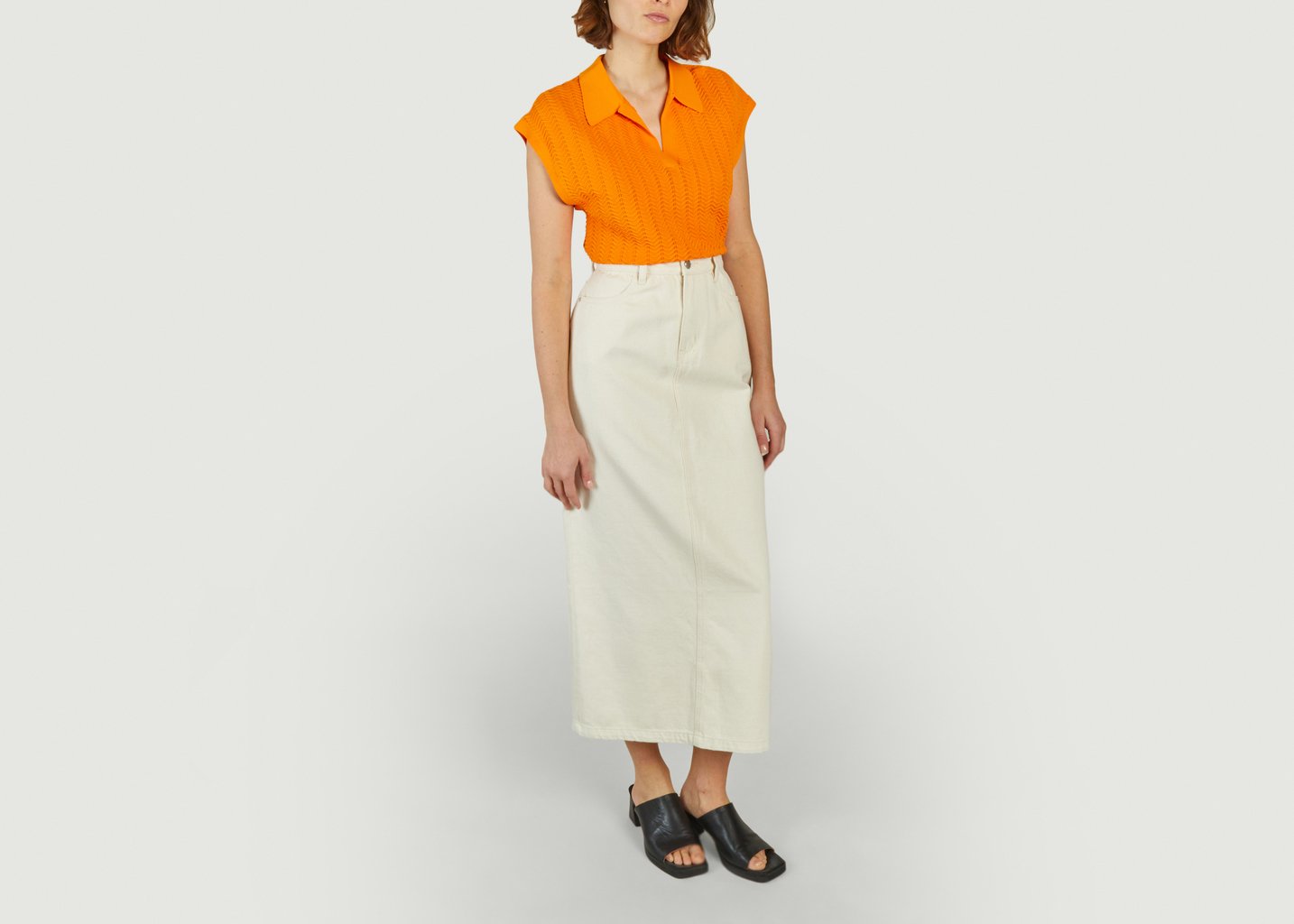 L'exception Top Perkiel Orange Suncoo