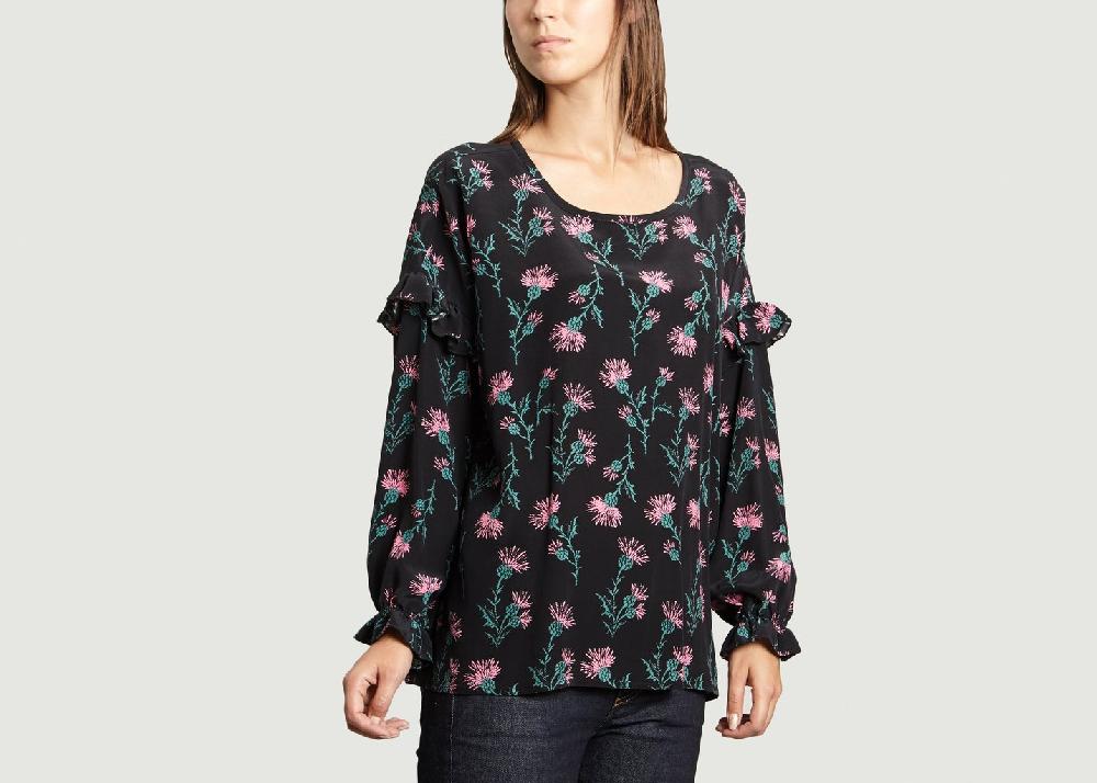 L'exception Top Pilou Noir Toupy