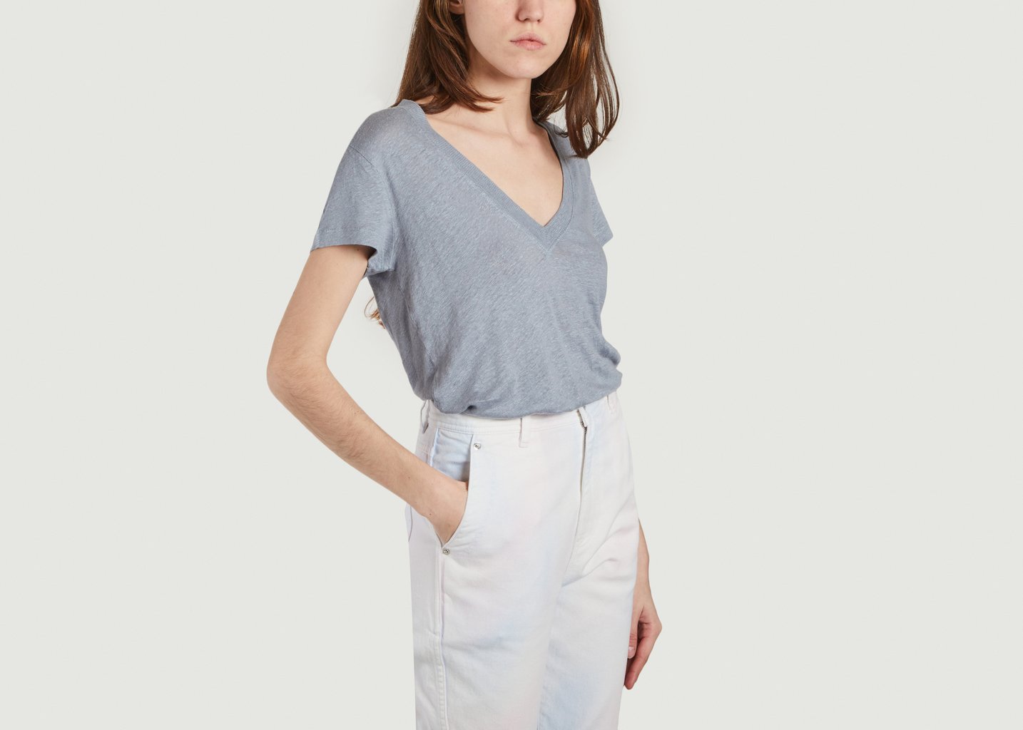 L'exception Top Rodeo Bleu IRO Paris