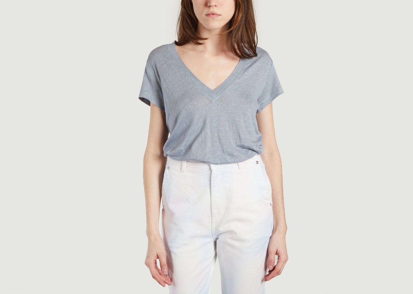 l'exception Top Rodeo Bleu IRO Paris
