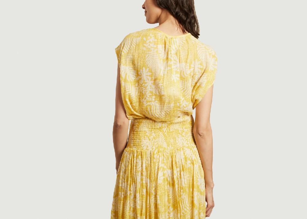 L'exception Top Sans Manches Jaune Swildens