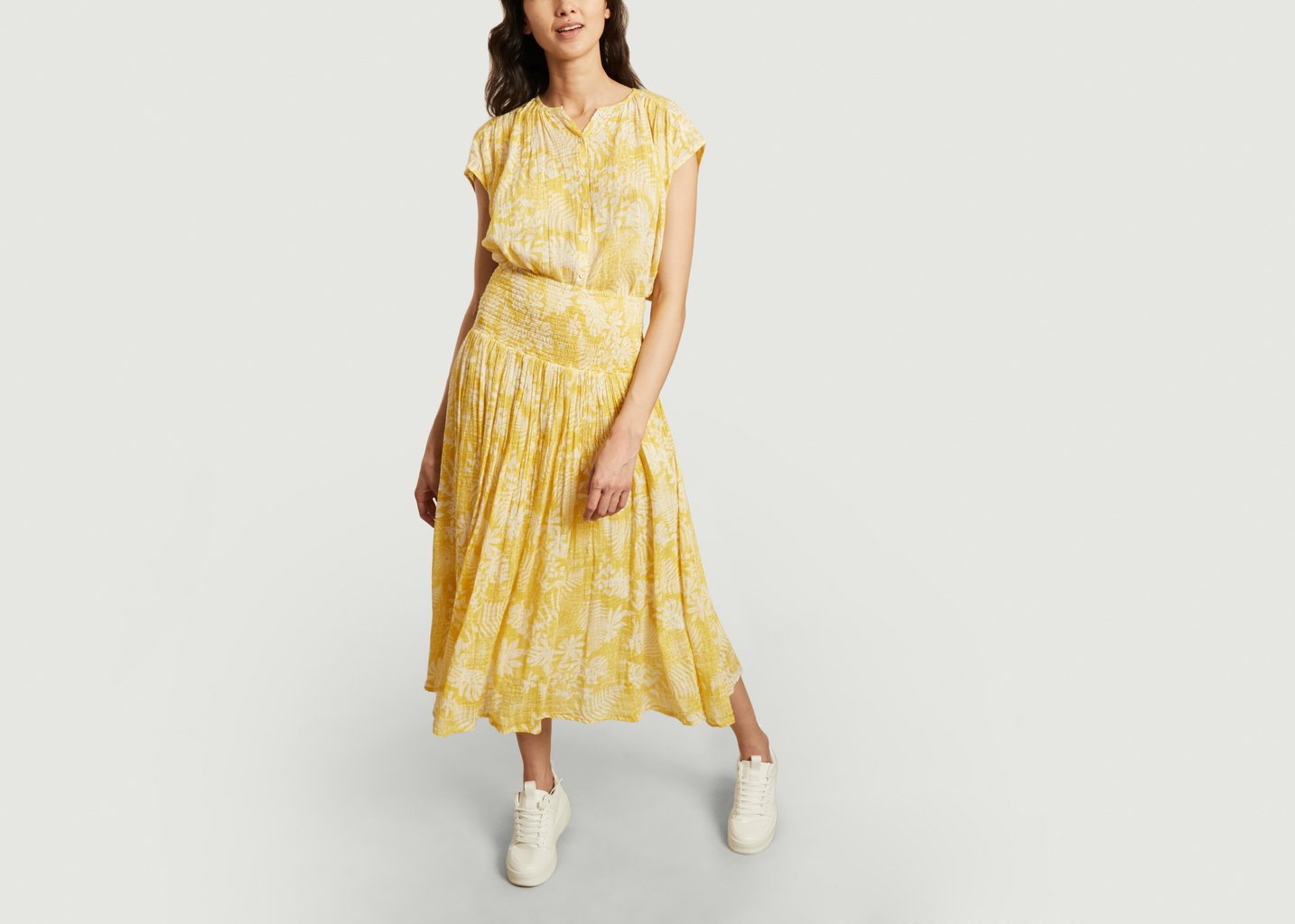 L'exception Top Sans Manches Jaune Swildens