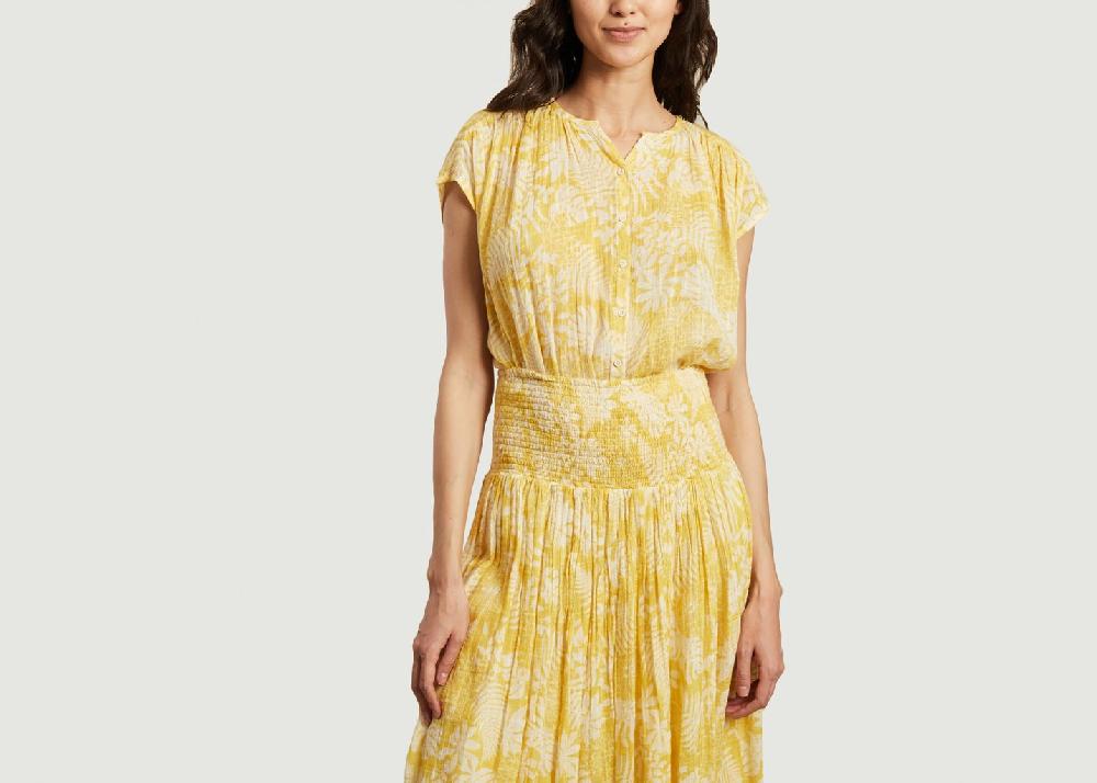 l'exception Top sans manches Jaune Swildens