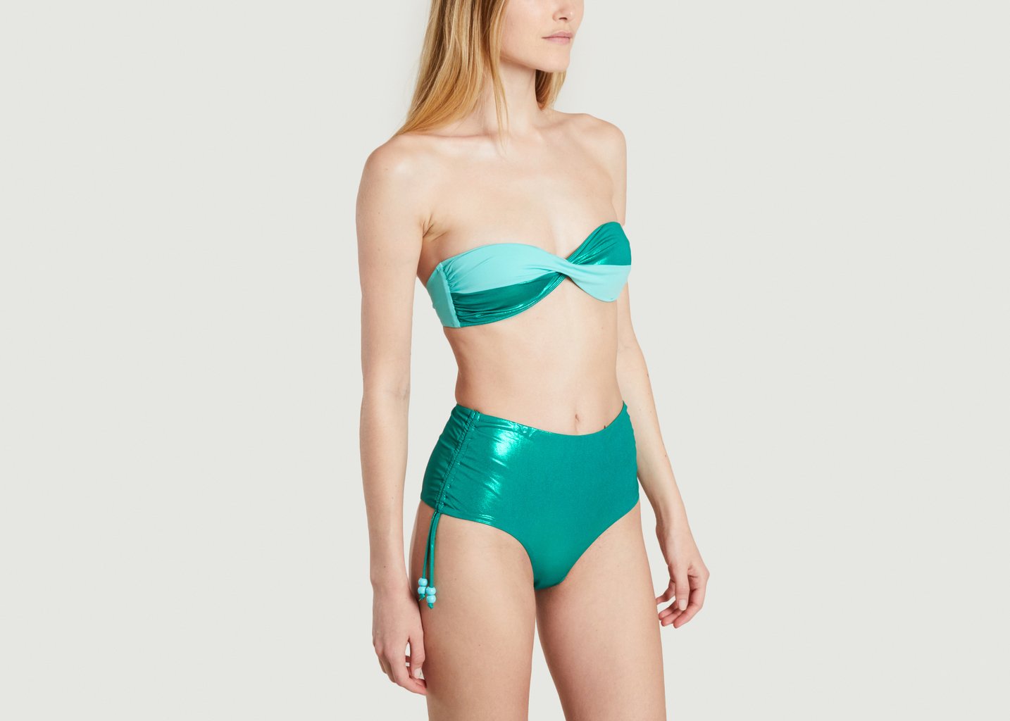 L'exception Top Twist Vert Albertine