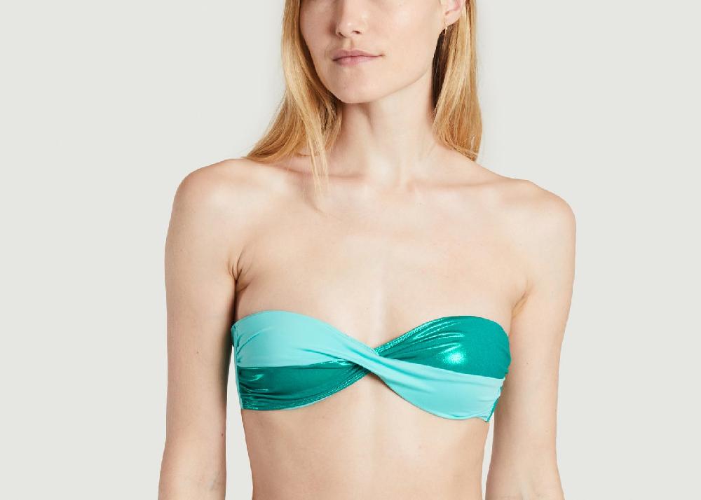 L'exception Top Twist Vert Albertine