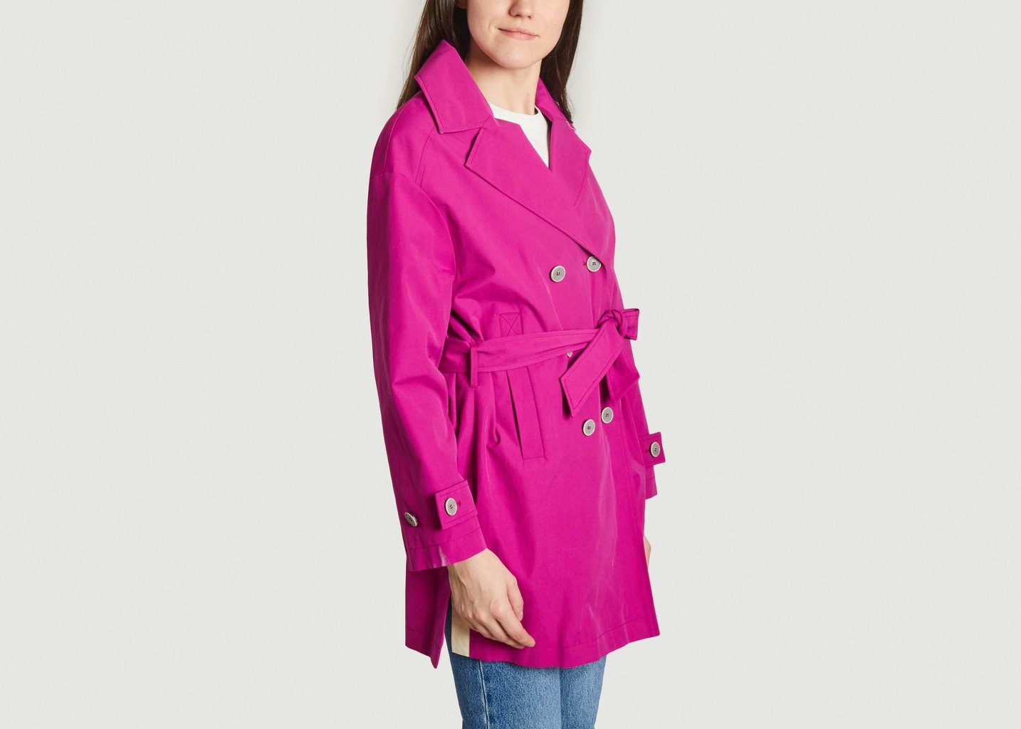 L'exception Trench Treport Violet Trench & Coat