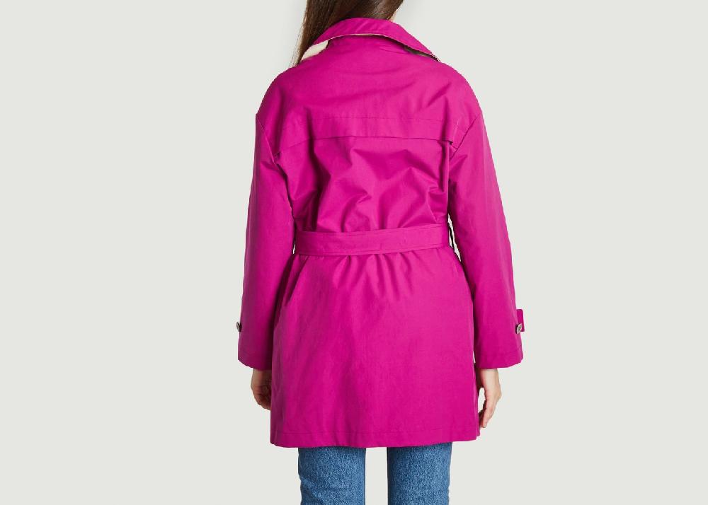 L'exception Trench Treport Violet Trench & Coat