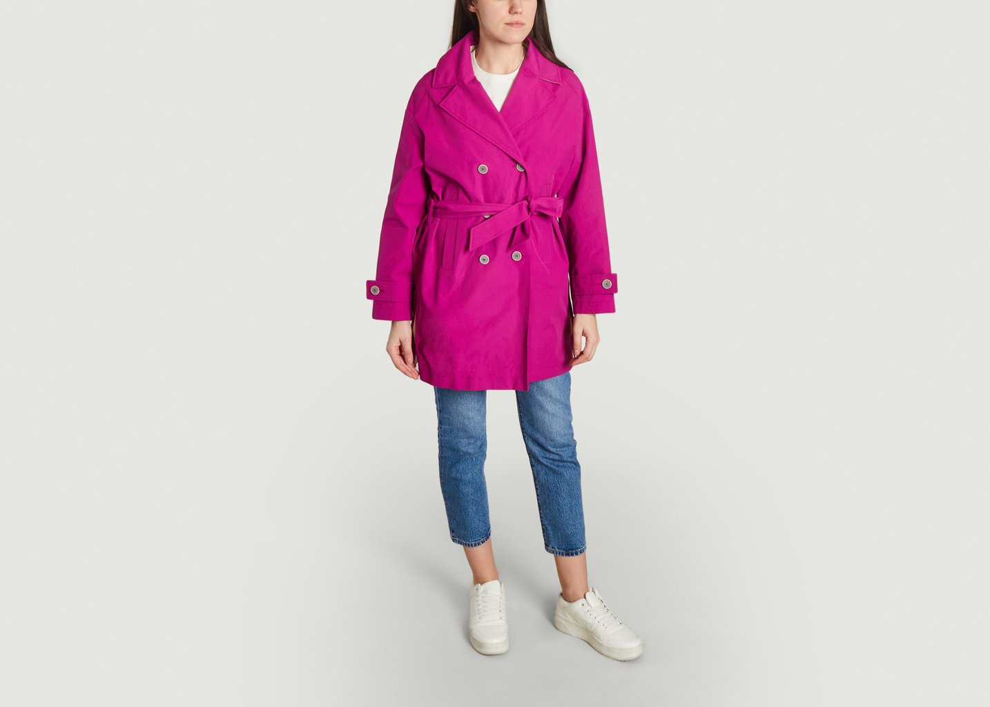 L'exception Trench Treport Violet Trench & Coat