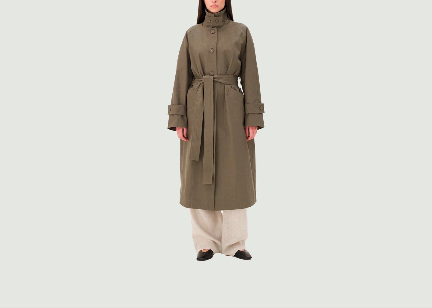 L'exception Trench Yoro Khaki Noyoco