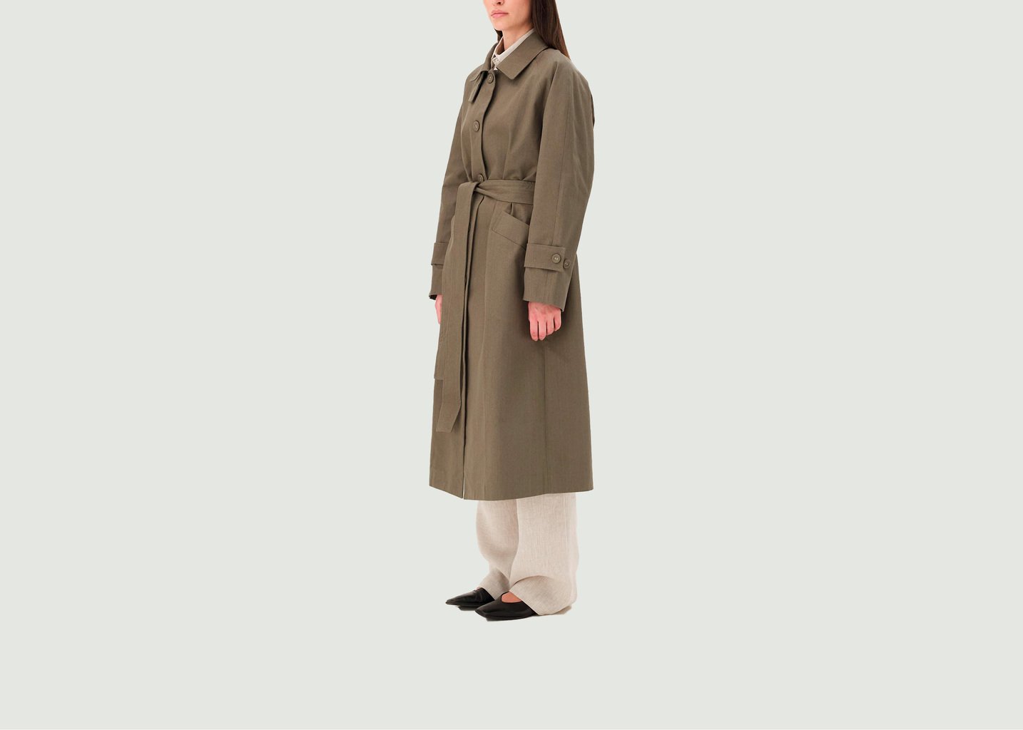 L'exception Trench Yoro Khaki Noyoco