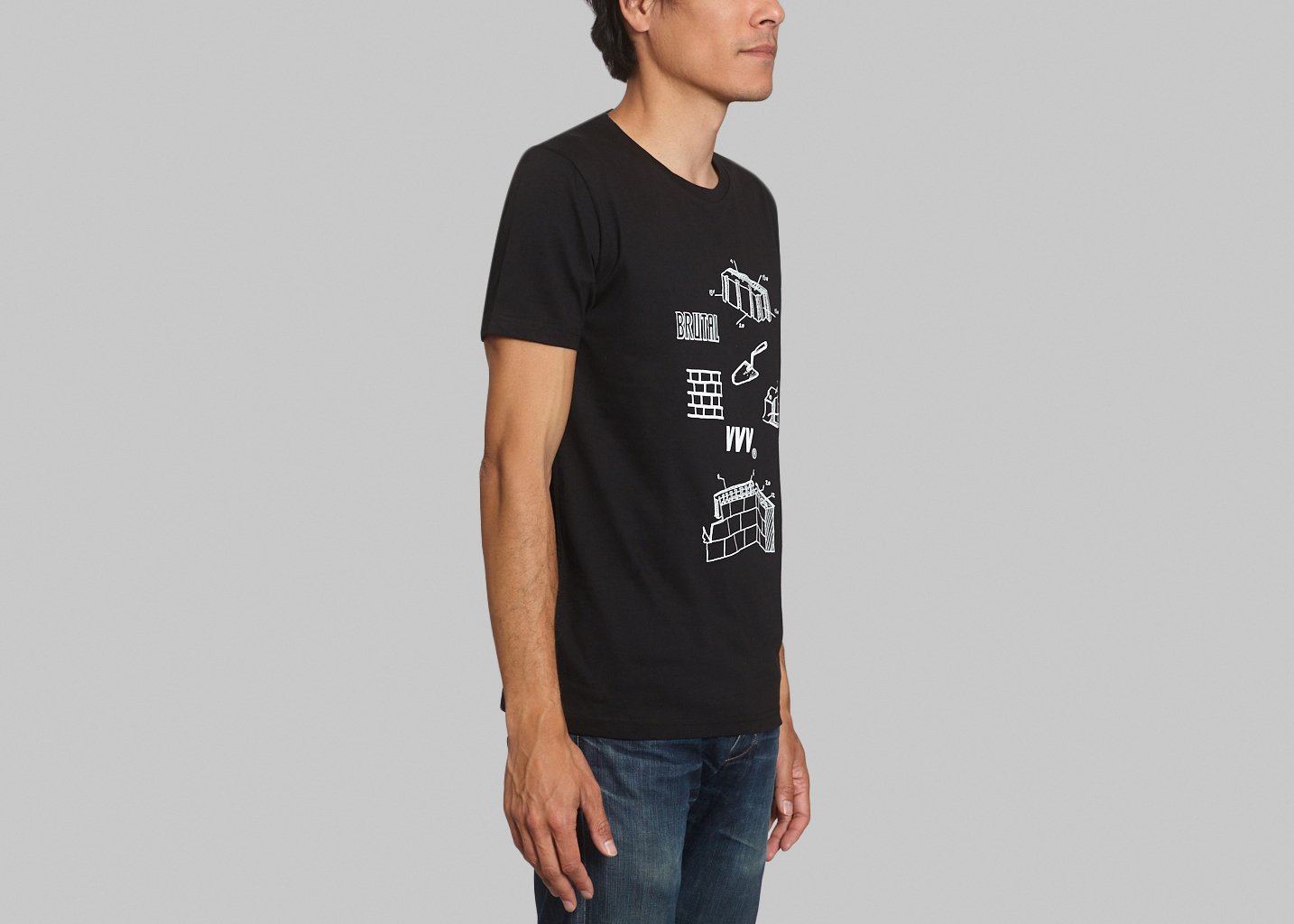 L'exception Tshirt Brutal Noir Veni Vedi Vici