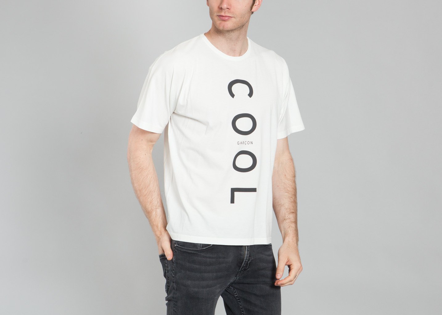 L'exception Tshirt Cool Ecru Cool Garçon