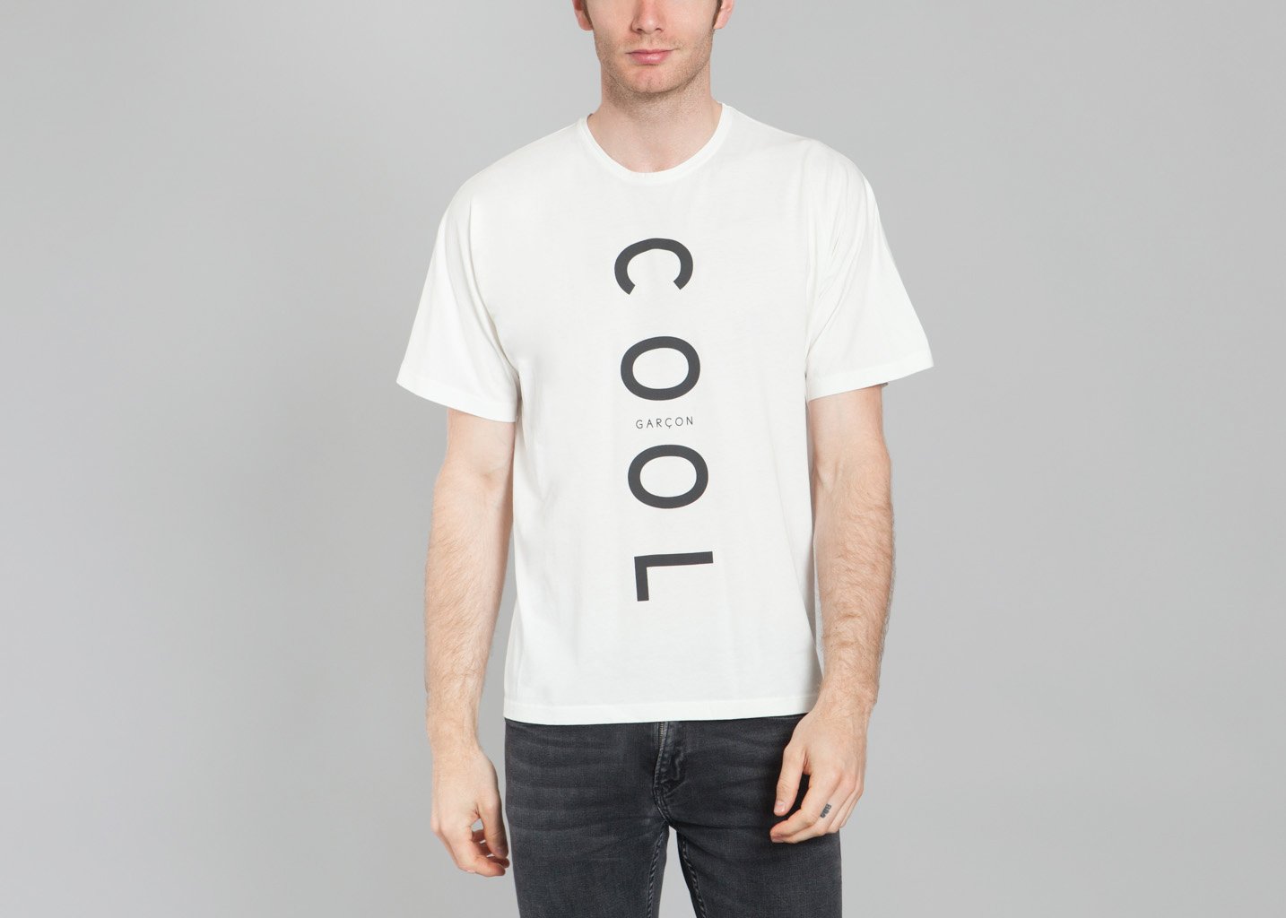 l'exception Tshirt Cool Ecru Cool Garçon