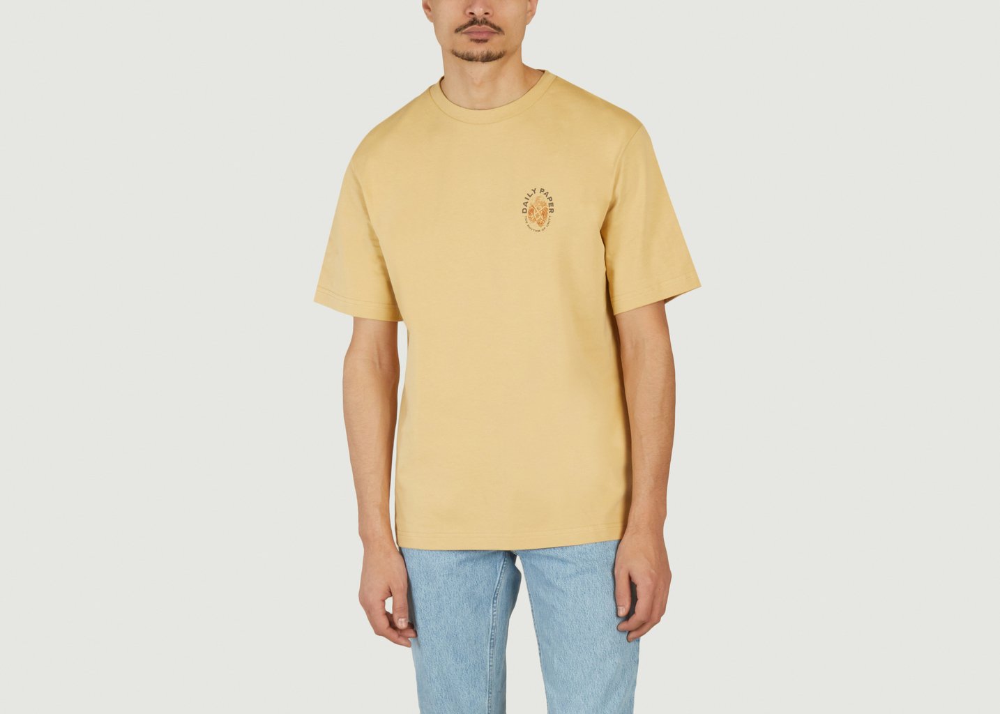 L'exception Tshirt Identity Beige Daily Paper