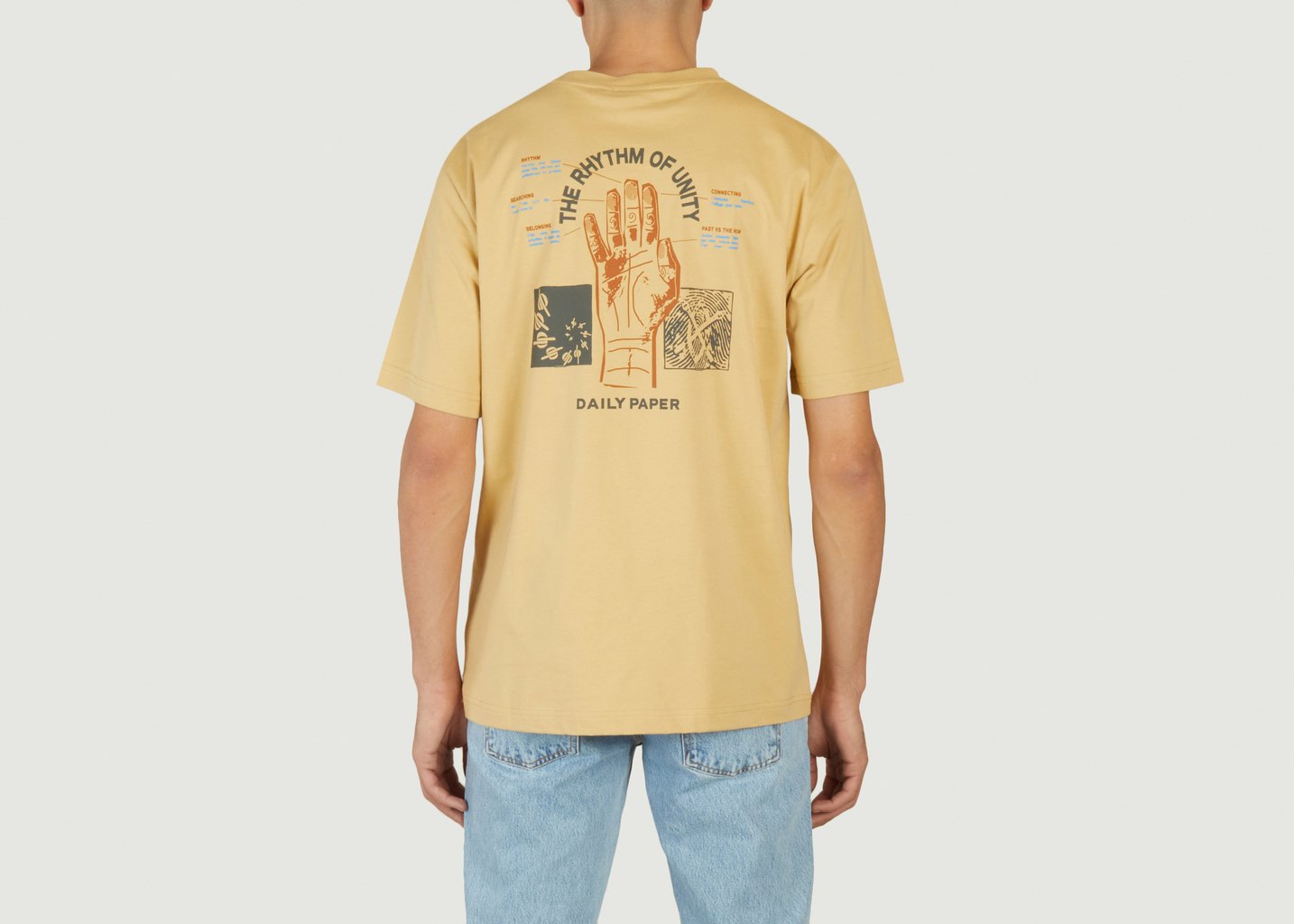 L'exception Tshirt Identity Beige Daily Paper