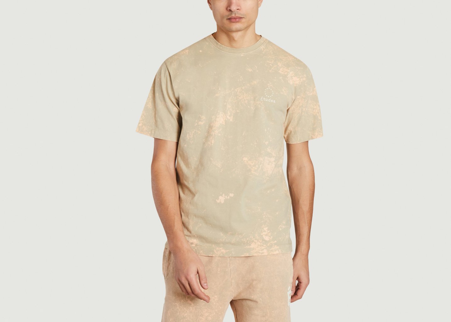 l'exception Tshirt Wonder Logo Beige Etudes Studio