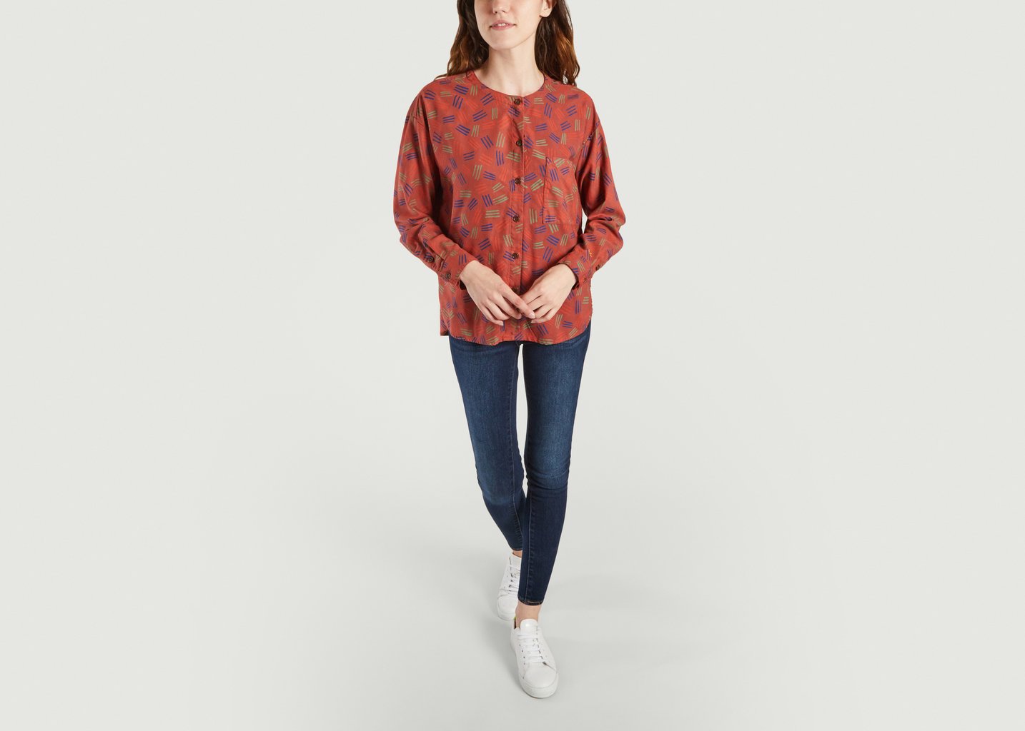 L'exception Tunique à Motifs Rouge Bobo Choses