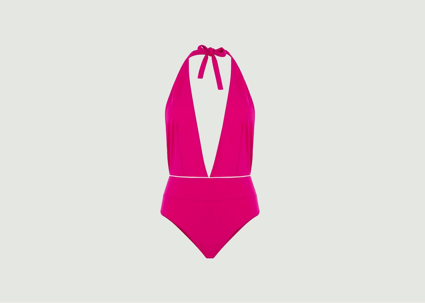 l'exception Une pièce L'Épuré Uni Fuchsia Apnee
