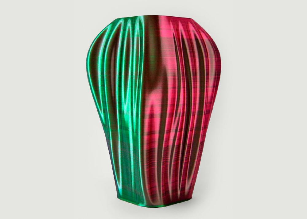 l'exception Vase Drapé Multicolore Aerea Studio
