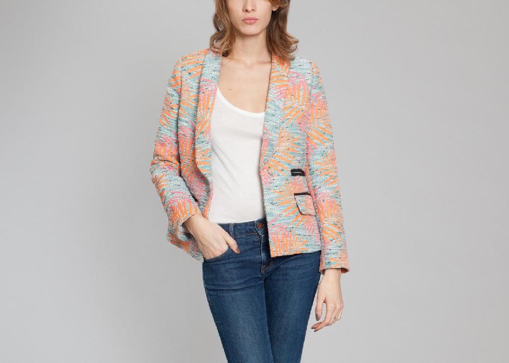 L'exception Vest En Maille Orange Dress Gallery