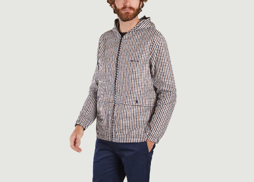 L'exception Veste à Carreaux Brun M.C. Overalls