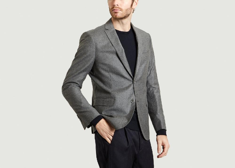 L'exception Veste Abel Gris Ly Adams