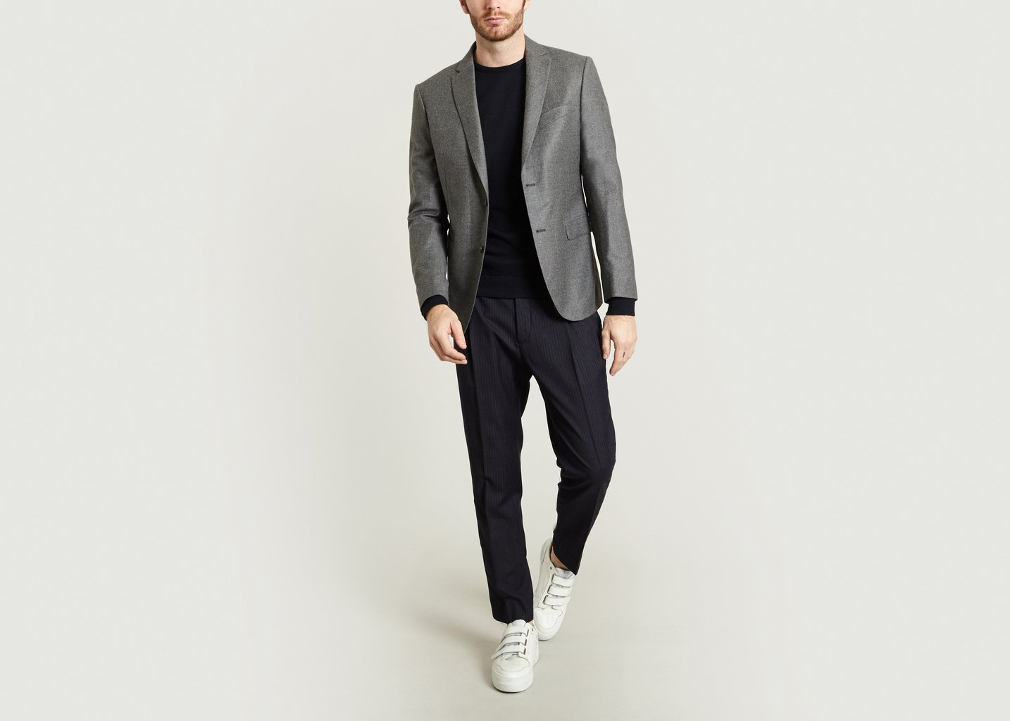 L'exception Veste Abel Gris Ly Adams