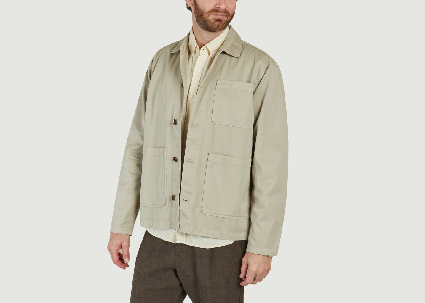 L'exception Veste Albatros Taupe Edmmond Studios