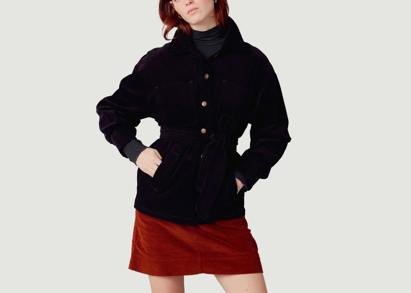 L'exception Veste APPOLINO Noir Komodo
