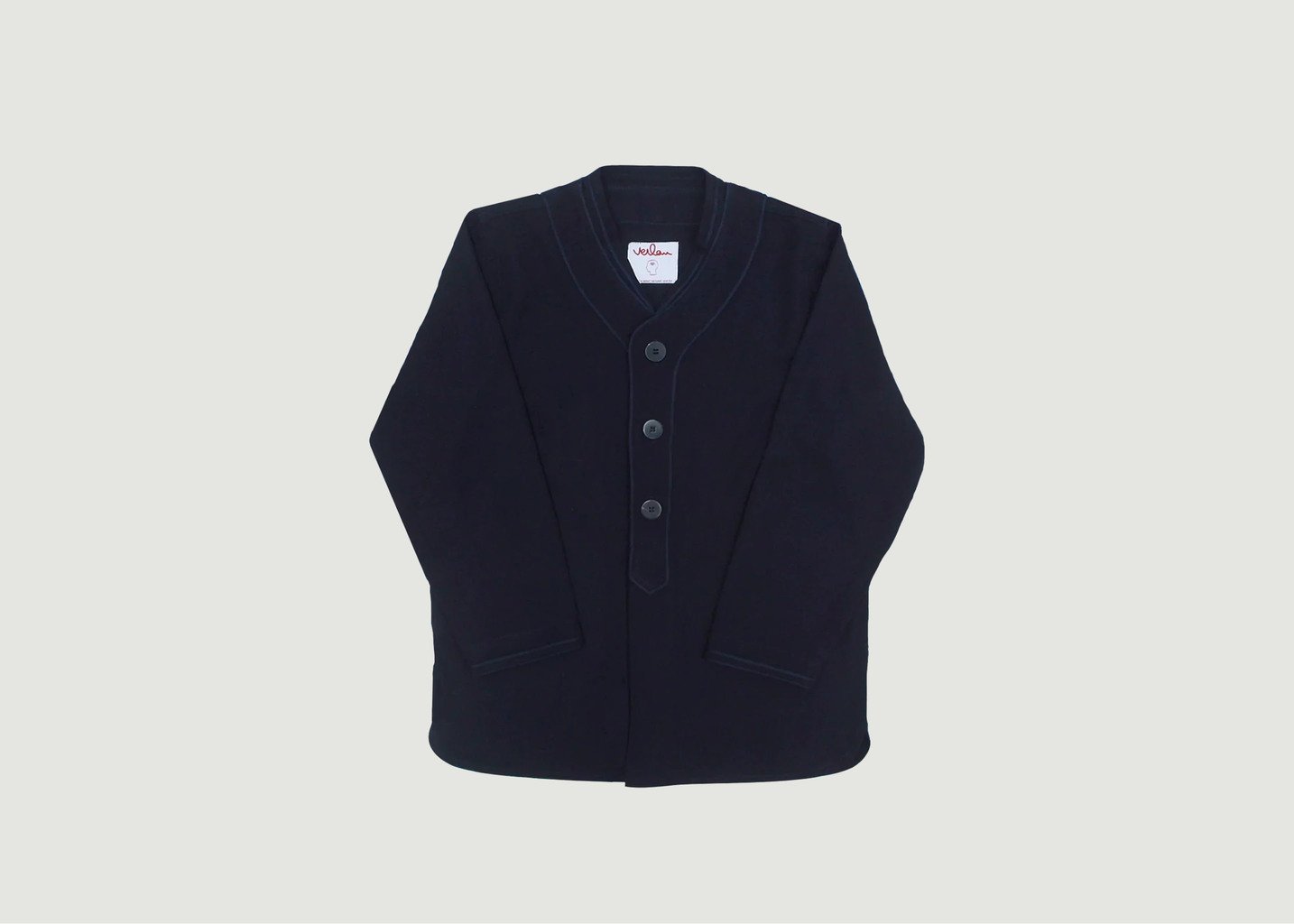 l'exception Veste Babe Ruth Bleu Marine Verlan