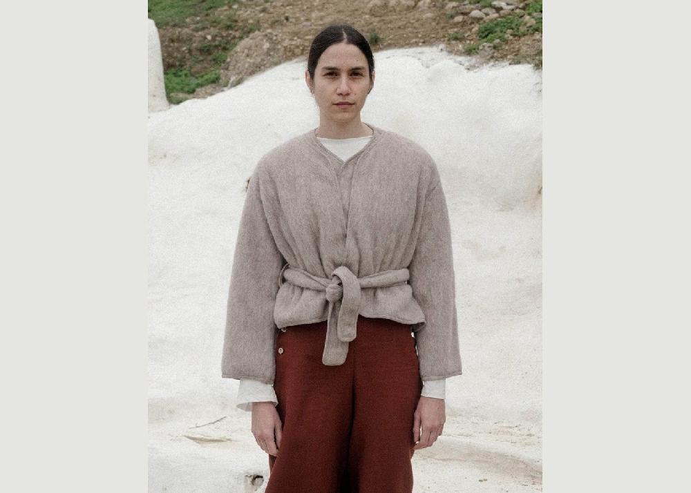 l'exception Veste Capas Tourterelle Baserange