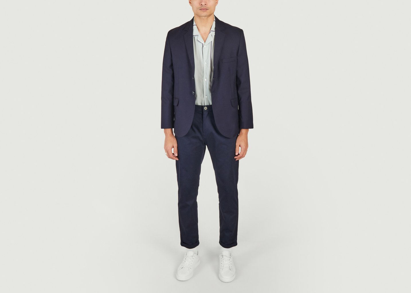 L'exception Veste Clint Bleu Marine Noyoco