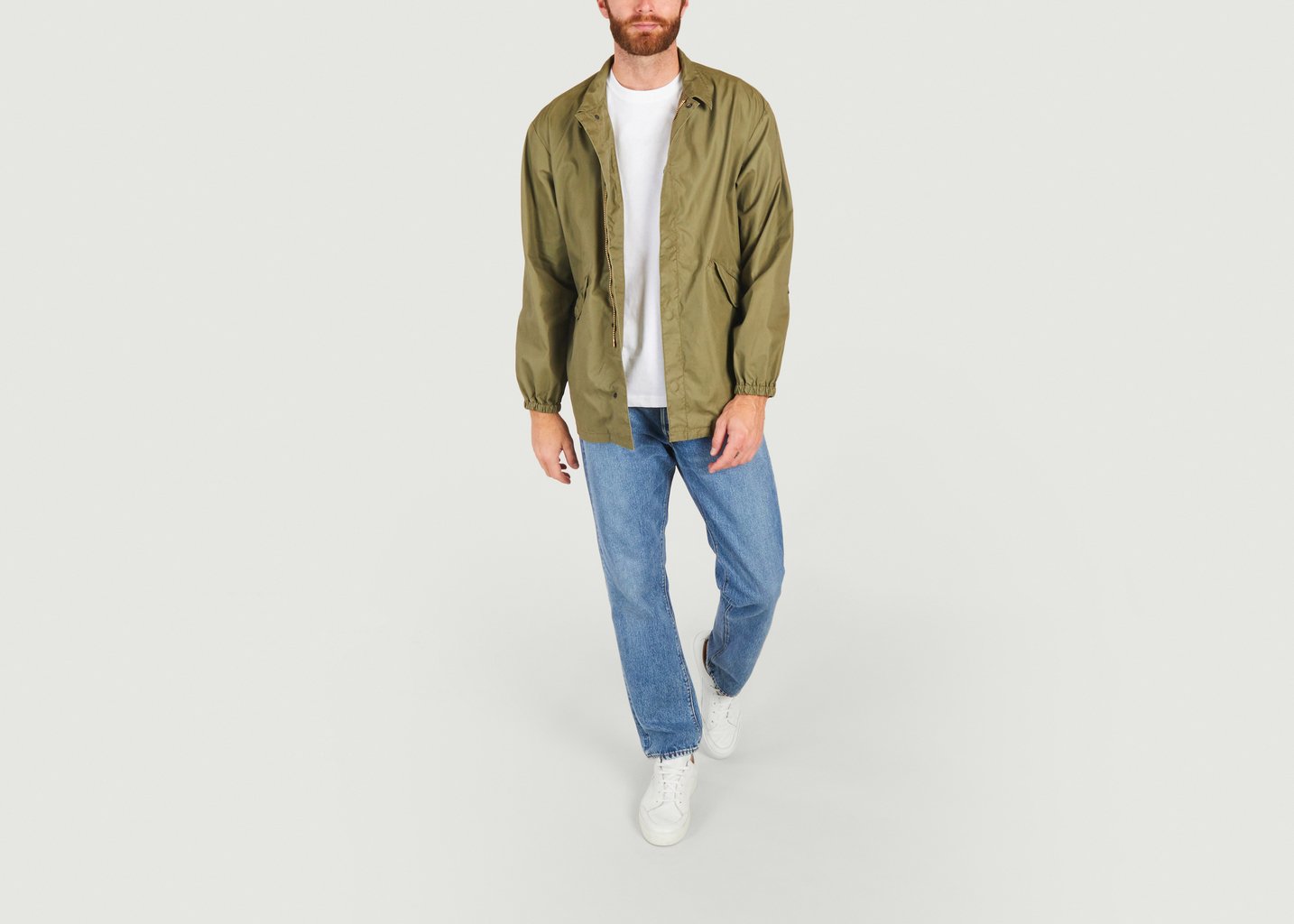 L'exception Veste Coacher Khaki Japan Blue Jeans