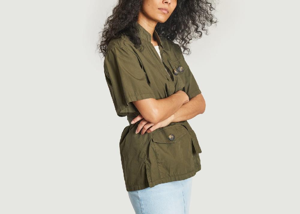 L'exception Veste Cova Vert Diega