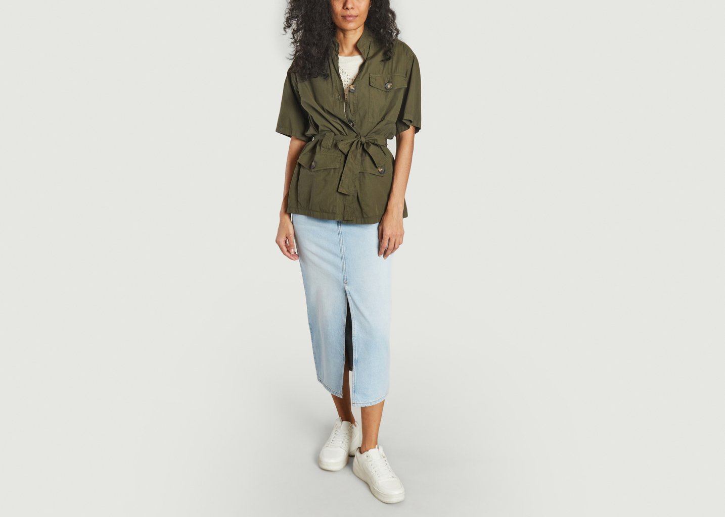 L'exception Veste Cova Vert Diega