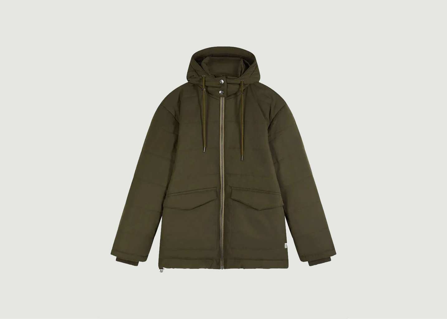 l'exception Veste Dai en PET recyclé Khaki komodo