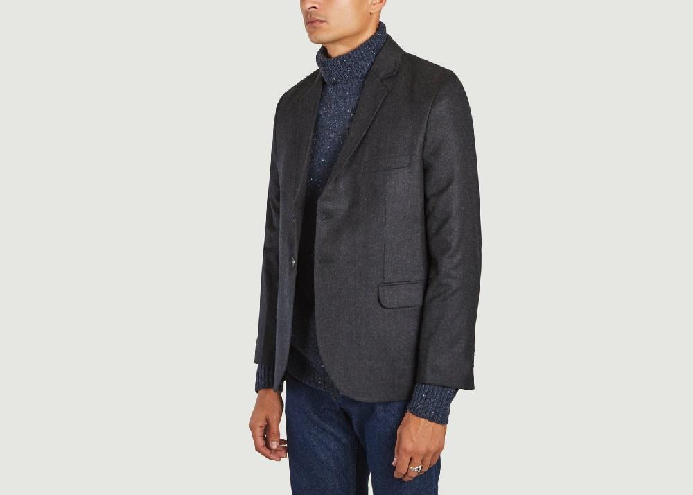 L'exception Veste De Costume Clint Gris Noyoco