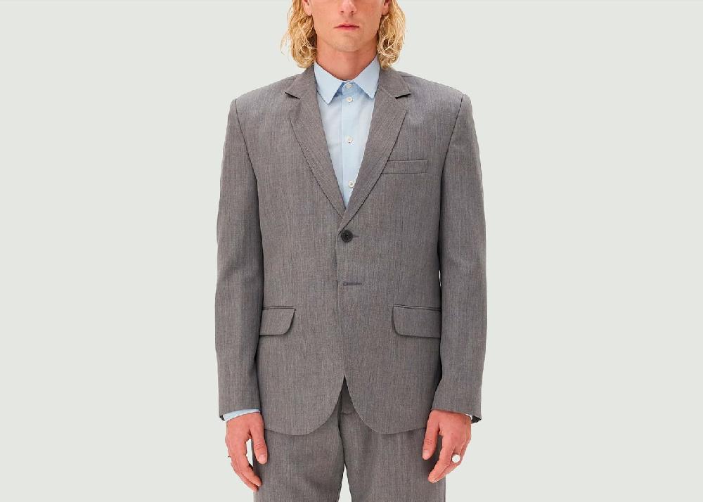 L'exception Veste De Costume Clint Gris Noyoco