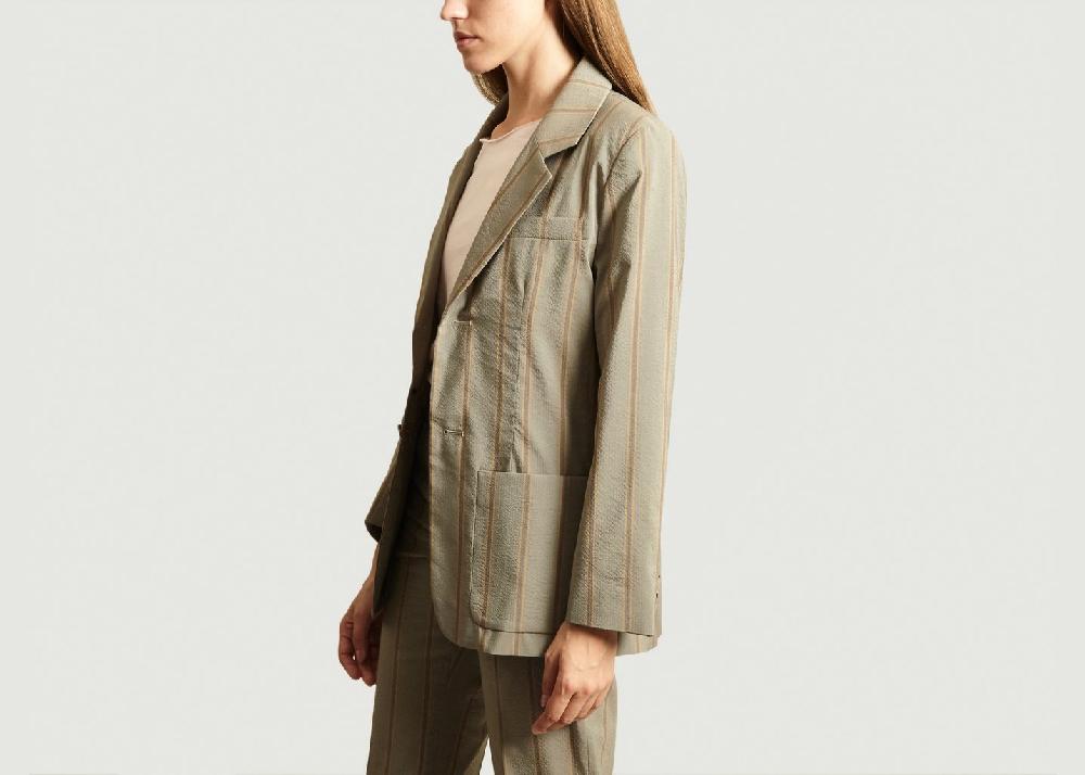 L'exception Veste De Tailleur Gris Laquintane
