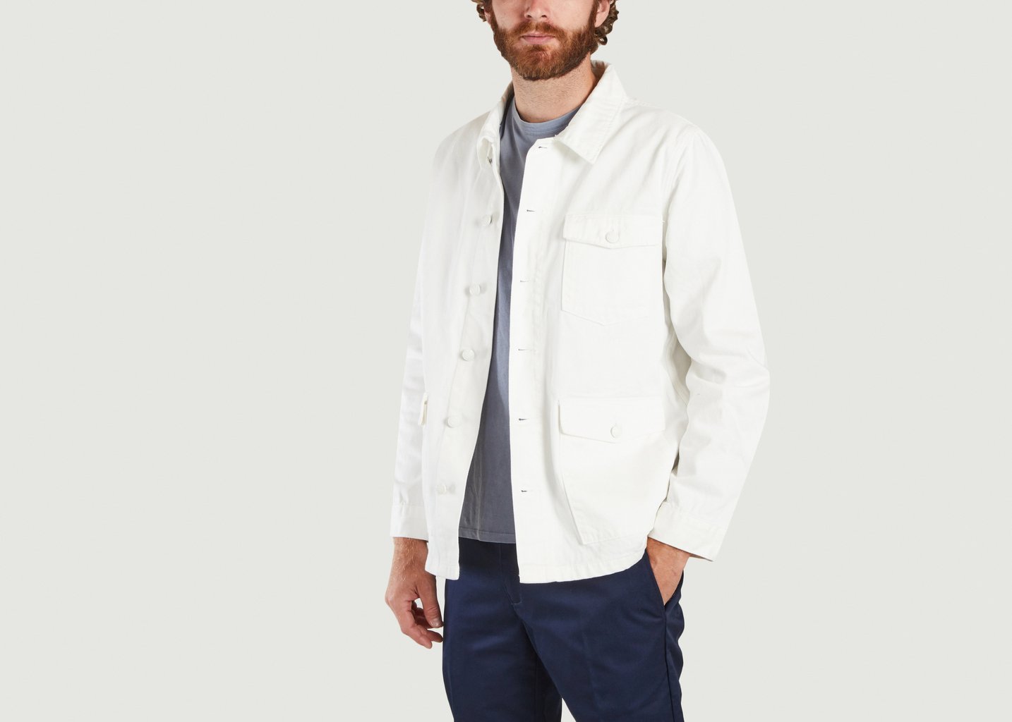 L'exception Veste De Travail Blanc M.C. Overalls