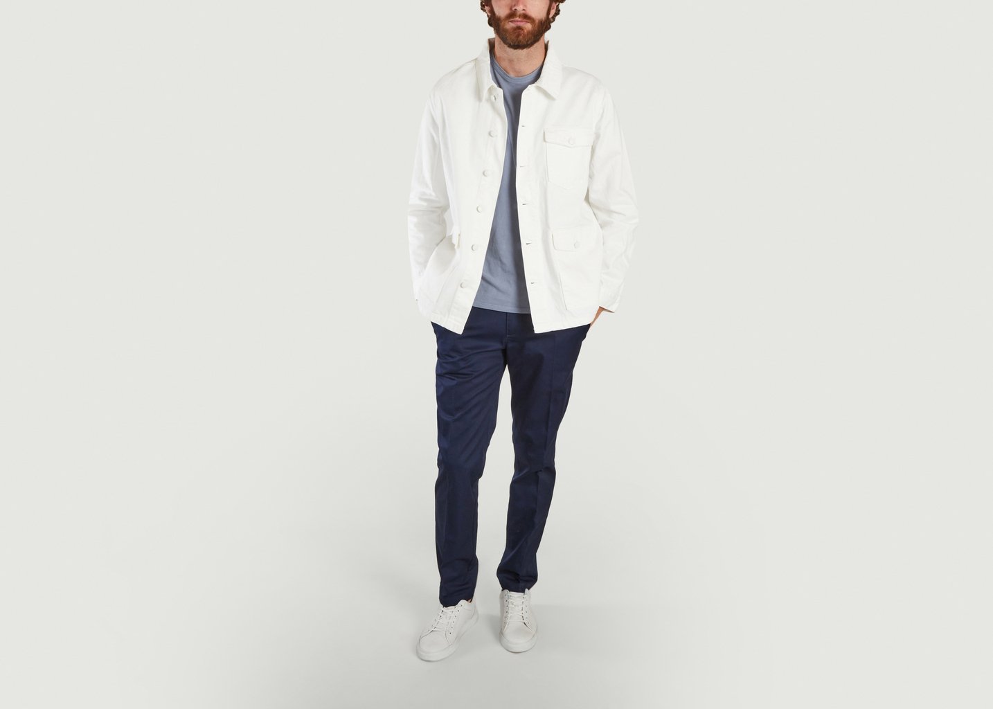 L'exception Veste De Travail Blanc M.C. Overalls