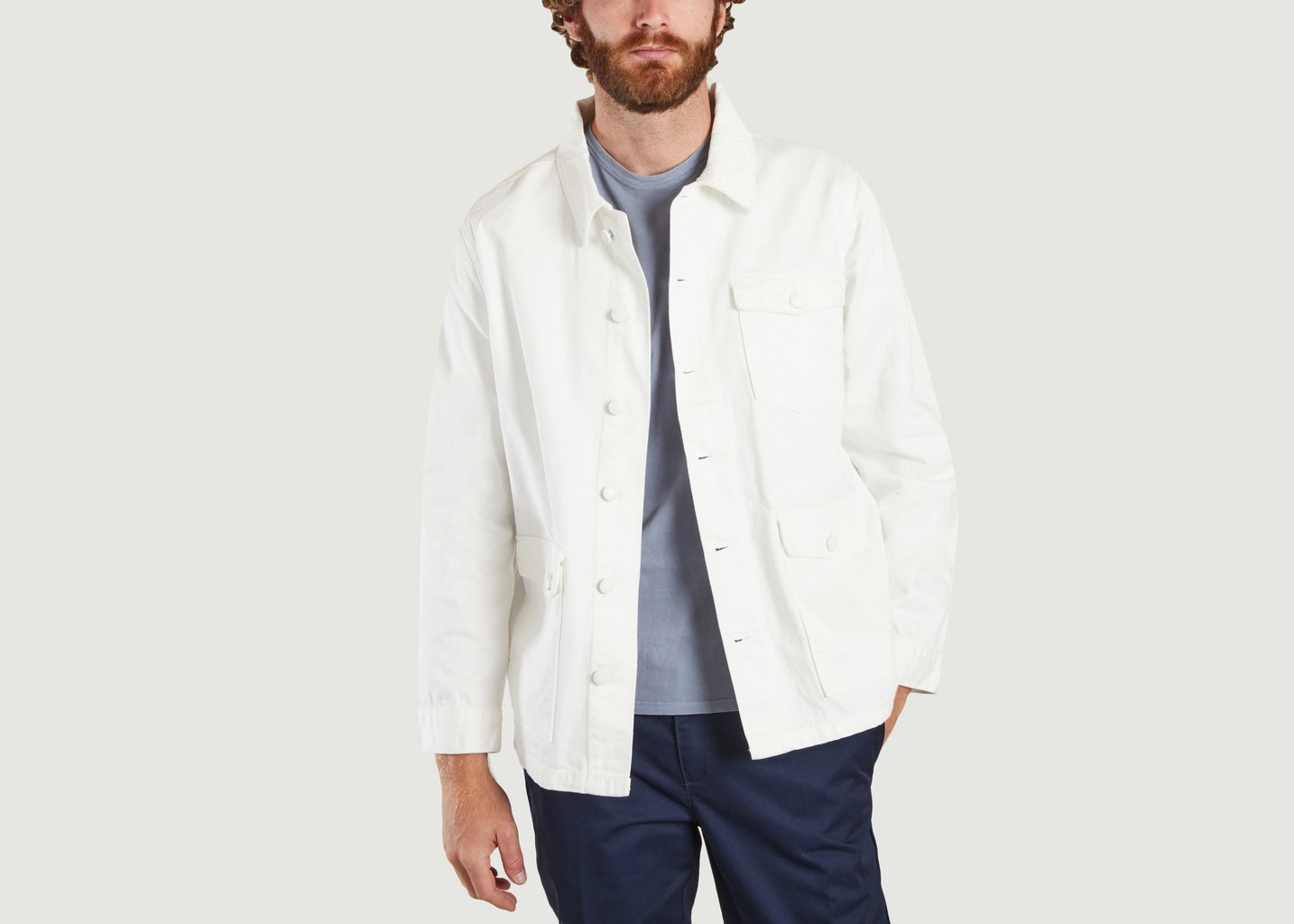 l'exception Veste de travail Blanc M.C. Overalls