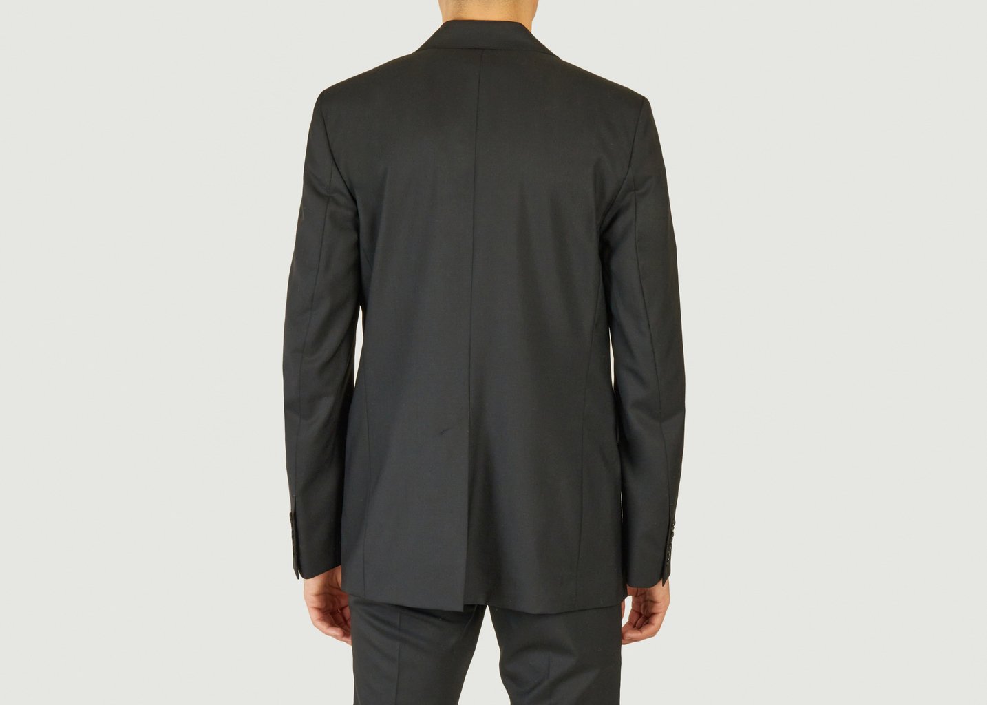 L'exception Veste Deux Boutons Noir AMI Paris