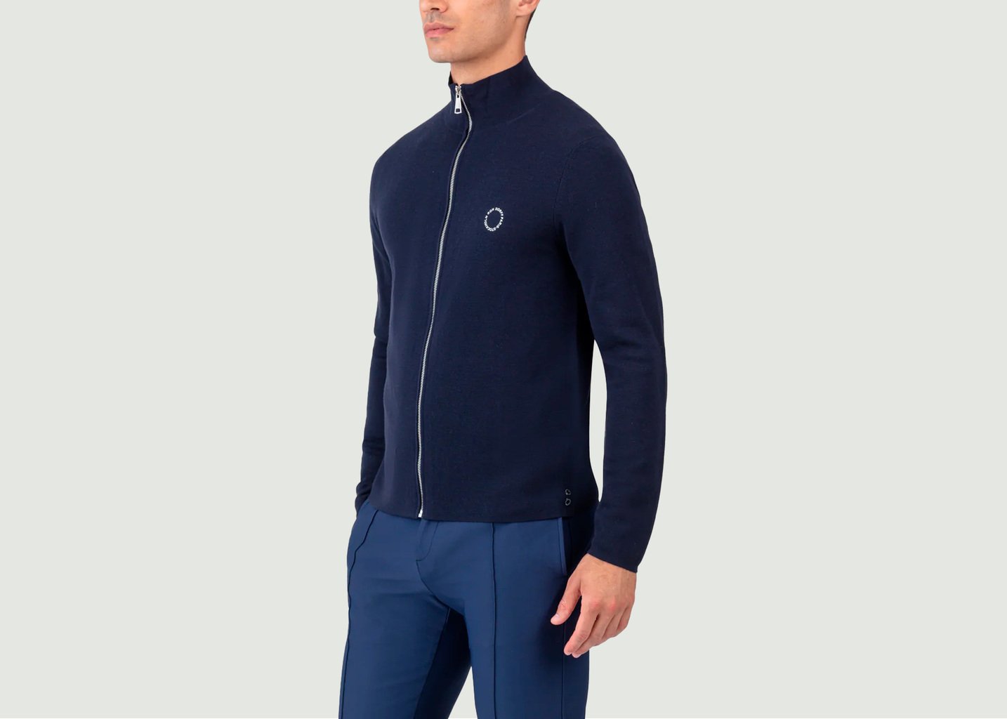 L'exception Veste En Laine Milano Bleu Ron Dorff