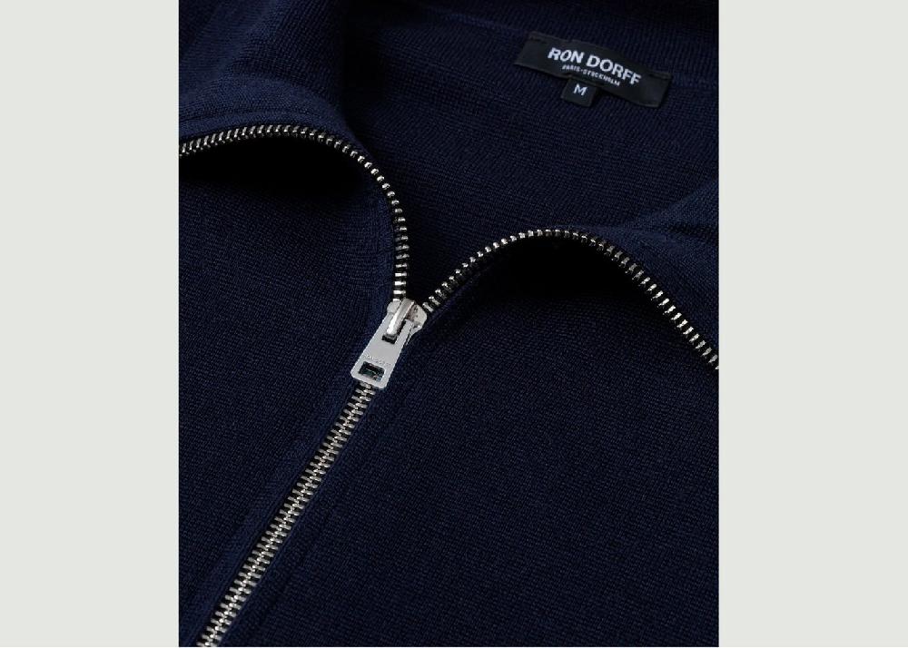 L'exception Veste En Laine Milano Bleu Ron Dorff