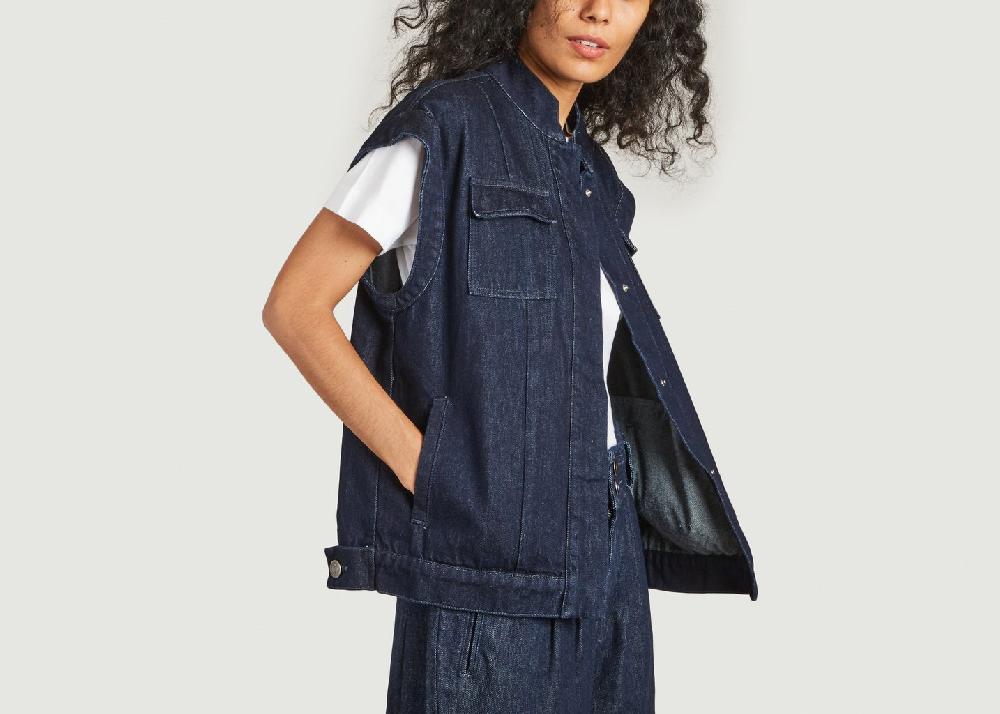L'exception Veste Farah Denim Chez Nous