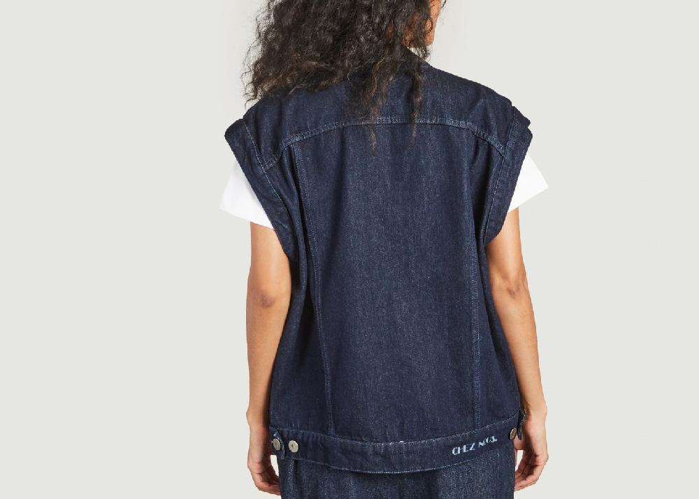 L'exception Veste Farah Denim Chez Nous