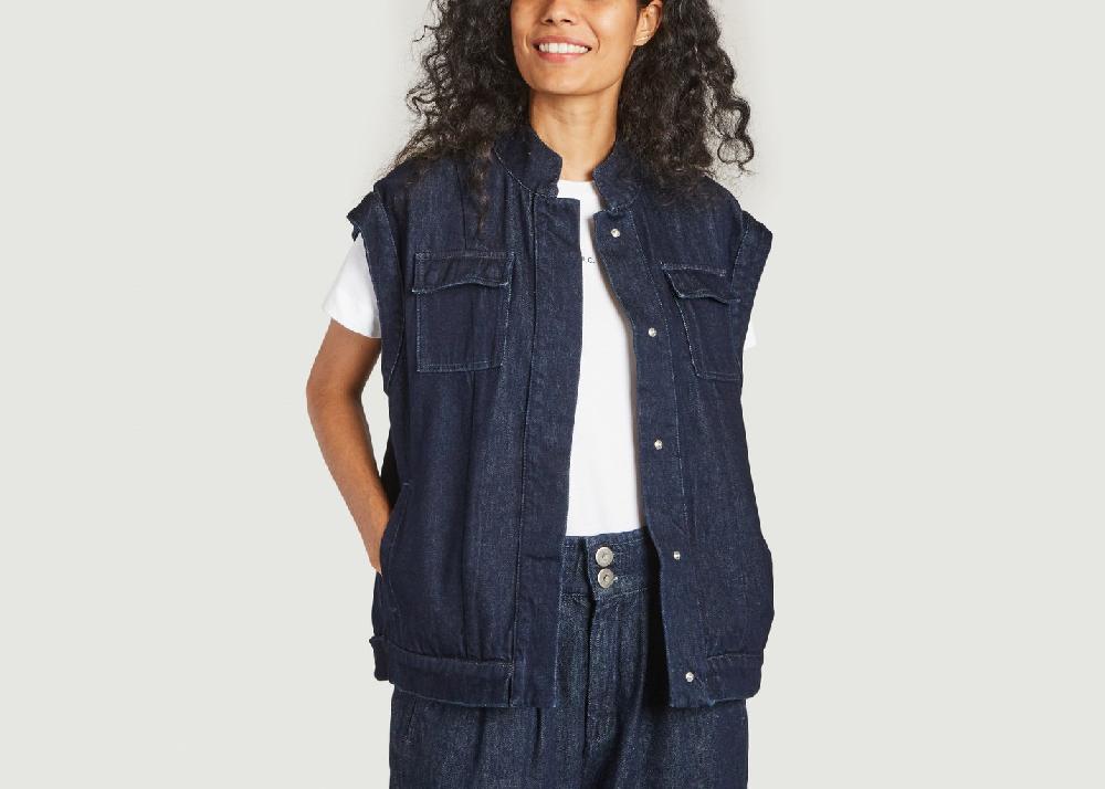l'exception Veste Farah Denim Chez Nous