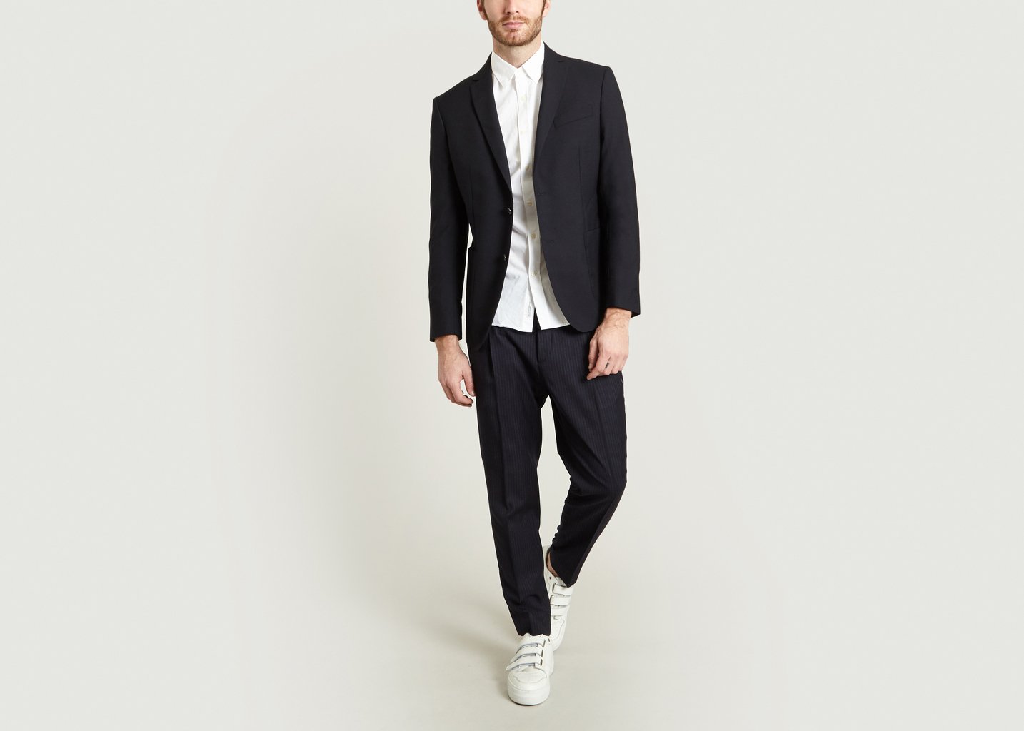 L'exception Veste Frank Bleu Marine Ly Adams