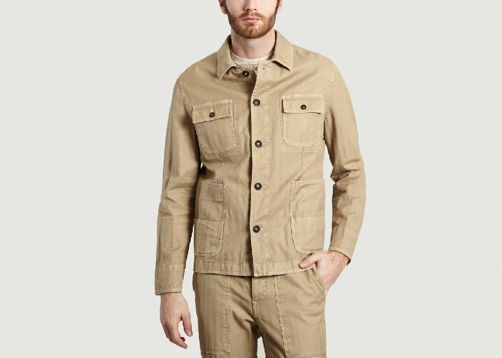 l'exception Veste Jimmy Beige Ly Adams